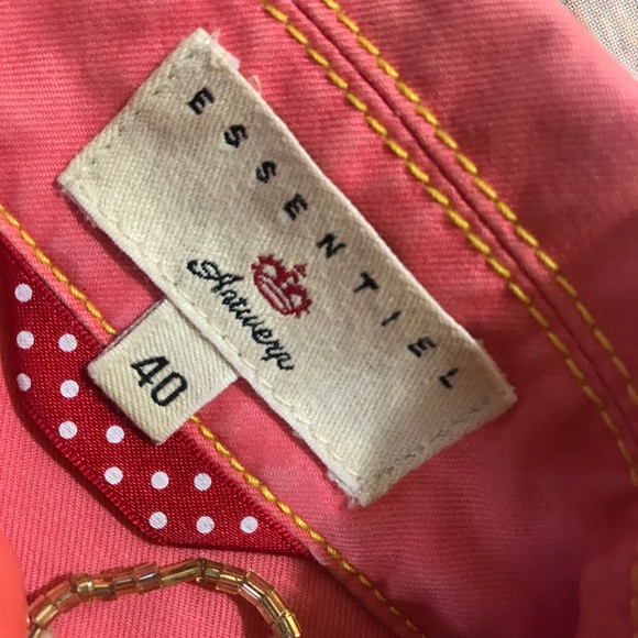 Peach brushed cotton blazer - Picture 4 of 7